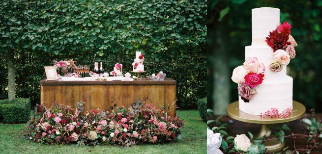 Wedding cake | Exterior Warmwell House | Kelly Chandler Consulting 