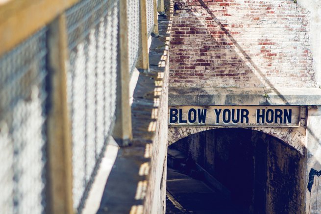 blow your horn bridge underpass | Kelly Chandler Consulting