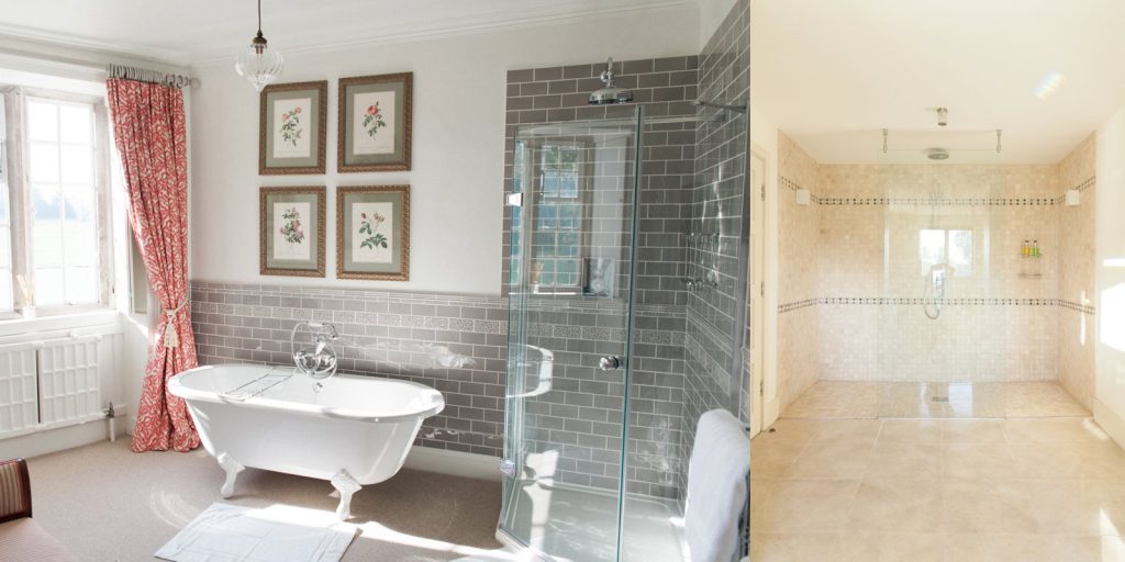 Warmwell House and Manor Hill House Bathrooms